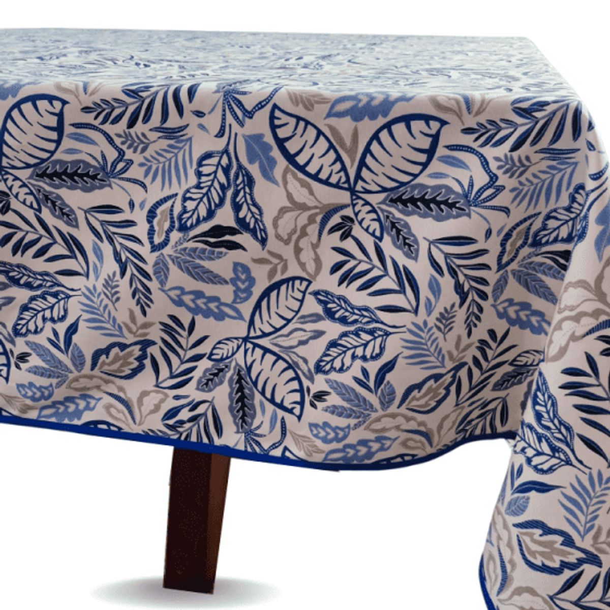 GENERICO - Mantel Hojas 180X270 cm Rectangular Impermeable