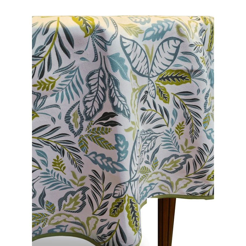 GENERICO - Mantel Hojas 180 cm Redondo Impermeable