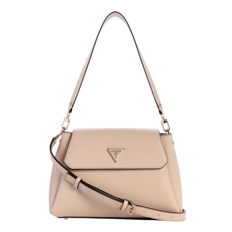 GUESS - Cartera Mujer Guess Sora Girlfriend Flp Shldr Bag Crema