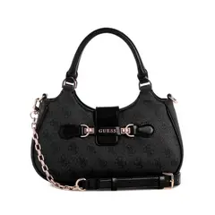 GUESS - Cartera Mujer Nolana Sml Girlfriend Satchel Negro