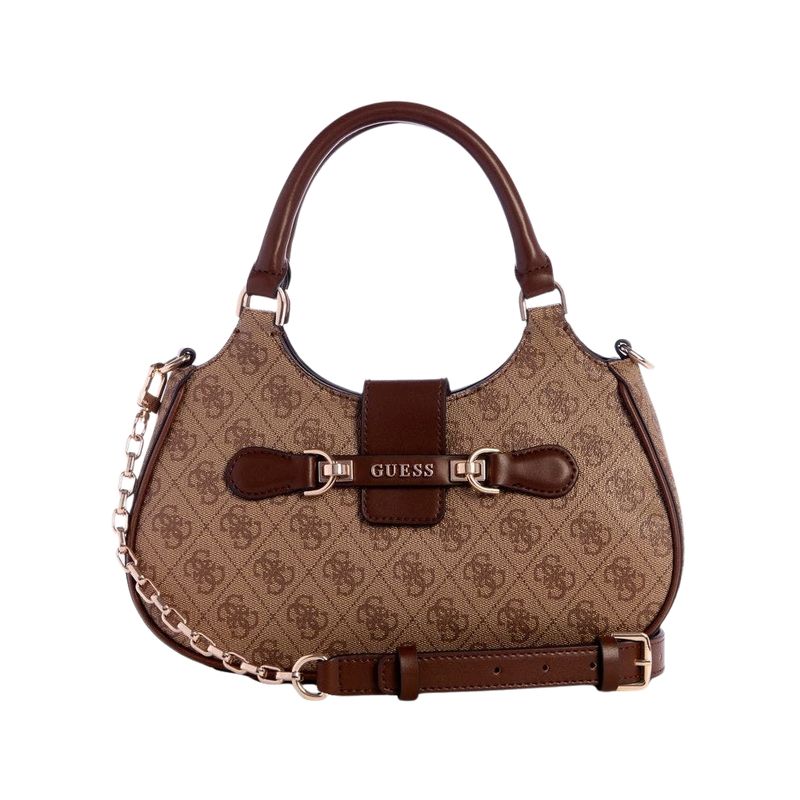 GUESS - Cartera Mujer Guess Nolana Sml Girlfriend Satchel Café