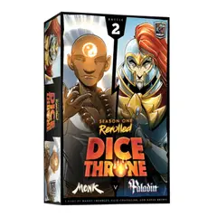 DELIRIUM - Dice Throne Monje vs Paladín - Blanco