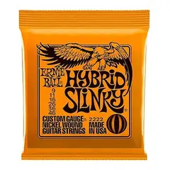 ERNIE BALL - Cuerdas Nickel Wound Hybrid Slinky 9-46