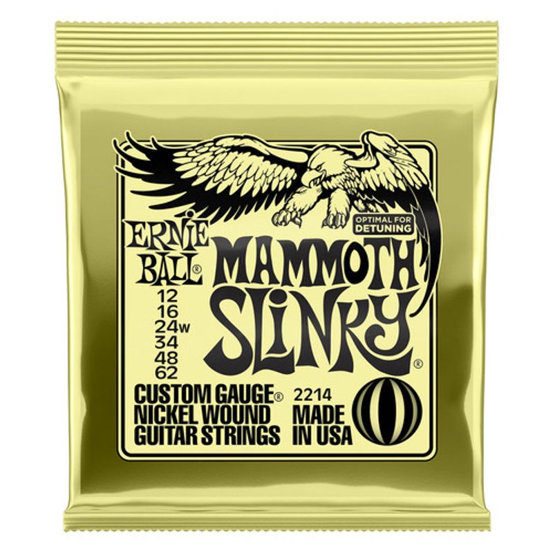 ERNIE BALL - Cuerdas Nickel Wound Mammoth Slinky 12-62