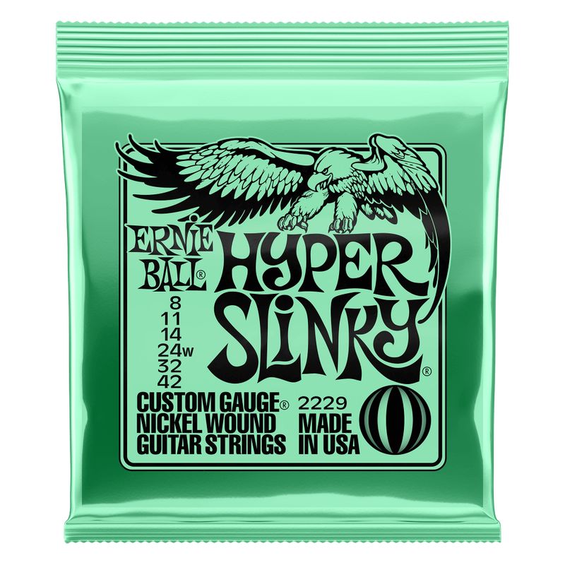 ERNIE BALL - Cuerdas Nickel Wound Hyper Slinky 8-42
