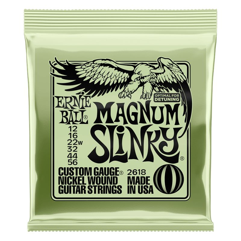 ERNIE BALL - Cuerdas Nickel Wound Magnum Slinky 12-56