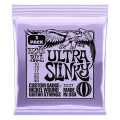 ERNIE BALL - 3 Pack Cuerdas Ultra Slinky 10-48