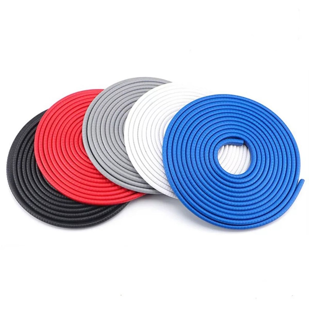 GENERICO - Moldura De Auto Sello Presión Protectora Puertas Y Capot 5m