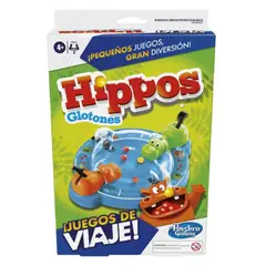 HASBRO - Hippos Edición de Viaje - Blanco