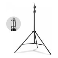 Trípode De Flash 2mt Pie De Flash Aro De Luz Perno 14