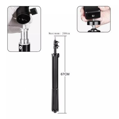 Imagen 2 del producto Trípode De Flash 2mt Pie De Flash Aro De Luz Perno 14