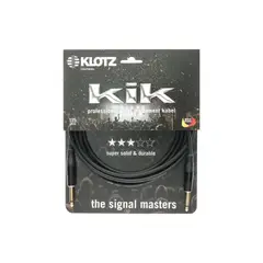 KLOTZ - Cable profesional de instrumento jack metálico KIKKG