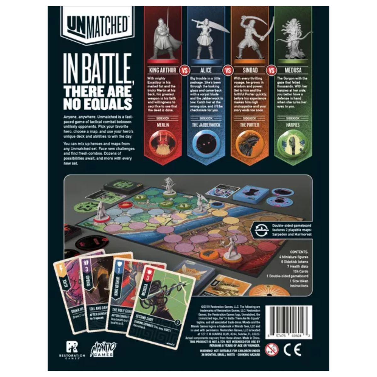 MASQUEOCA - Unmatched Battle Of Legends Volumen 1 - Blanco