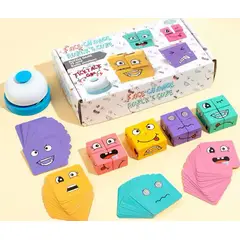 GENERICO - Juego De Cubo Didáctico Expresiones Y Emociones