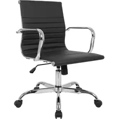 RD - Silla De Oficina Ergonomica Sillon Ejecutivo Escritorio Negro