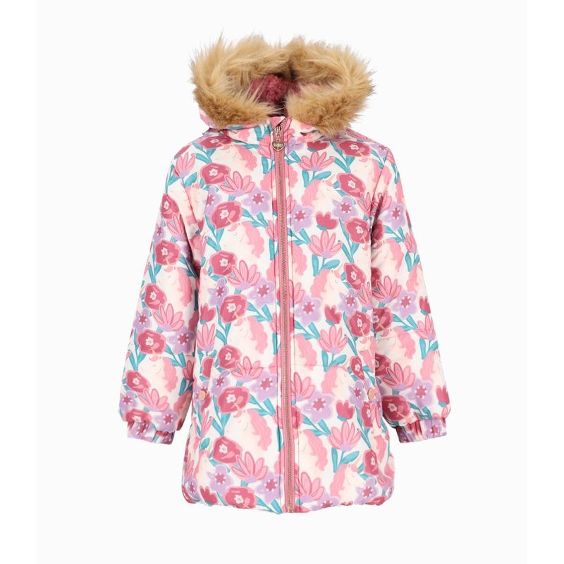 4KIDS - Parka niña floreada varios 4 Kids