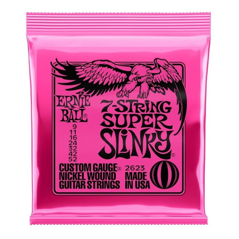 ERNIE BALL - Ernie Ball 7 String Super Slinky 9-52