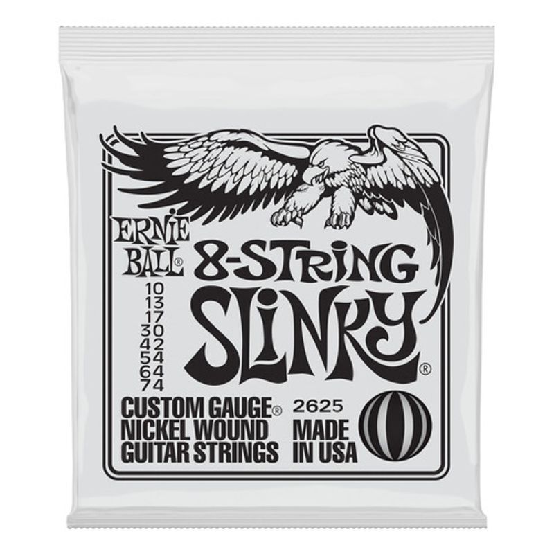 ERNIE BALL - Ernie Ball 8 String Slinky 10-74
