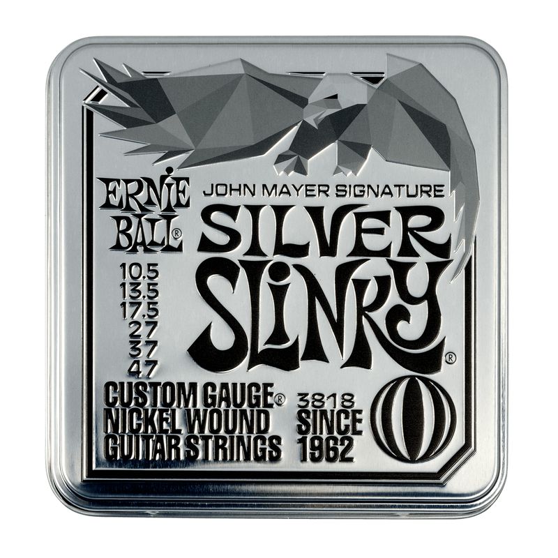 ERNIE BALL - John Mayer Silver Slinky Signature 3-pack 10.5 - 47