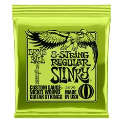 ERNIE BALL - Regular Slinky 8-String Nickel Wound Electric Guitar Strings