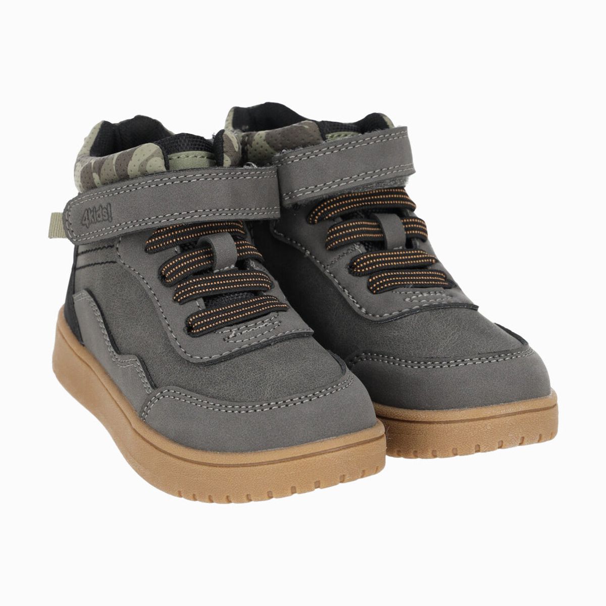 4KIDS - Botín niño camo negro 4 Kids