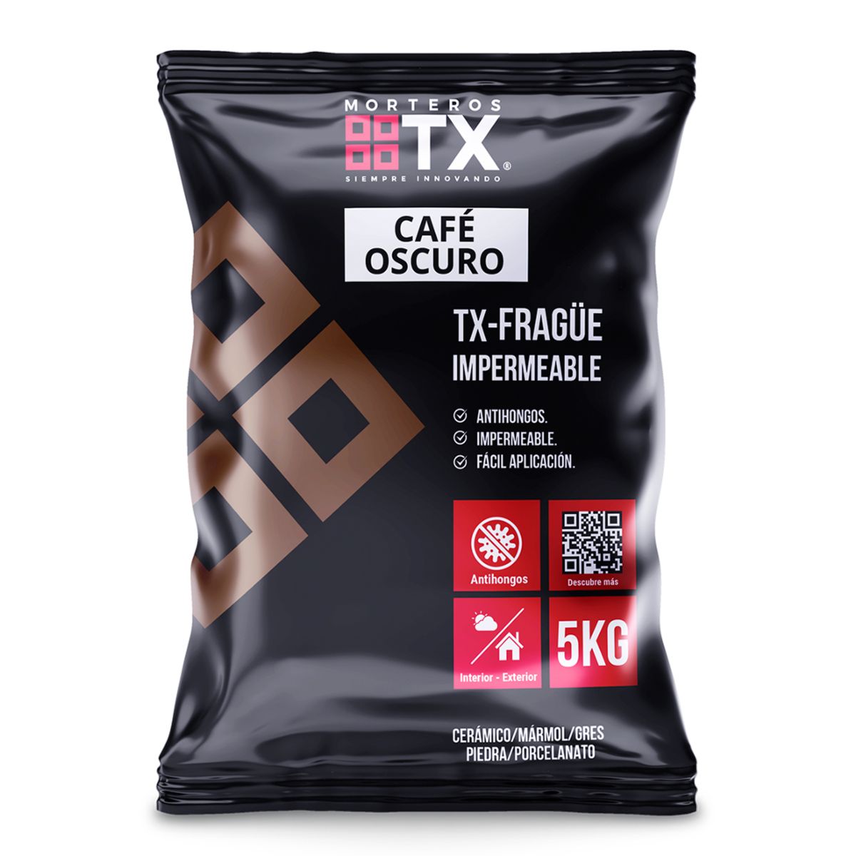 TX - Fragüe Impermeable Café Oscuro TX 5 kg