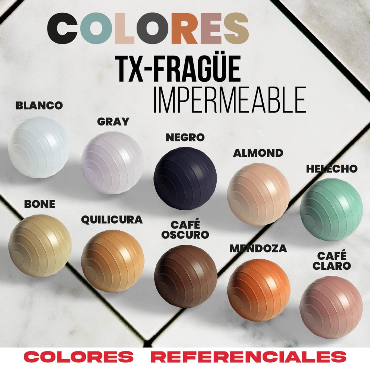 TX - Fragüe Impermeable Café Oscuro TX 5 kg