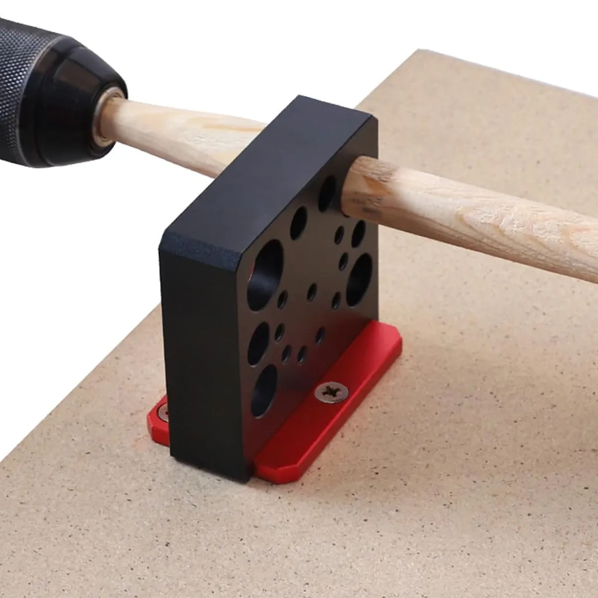 GENERICO - Plantilla Espiga Varilla Redonda Guía Fresa Circular Madera