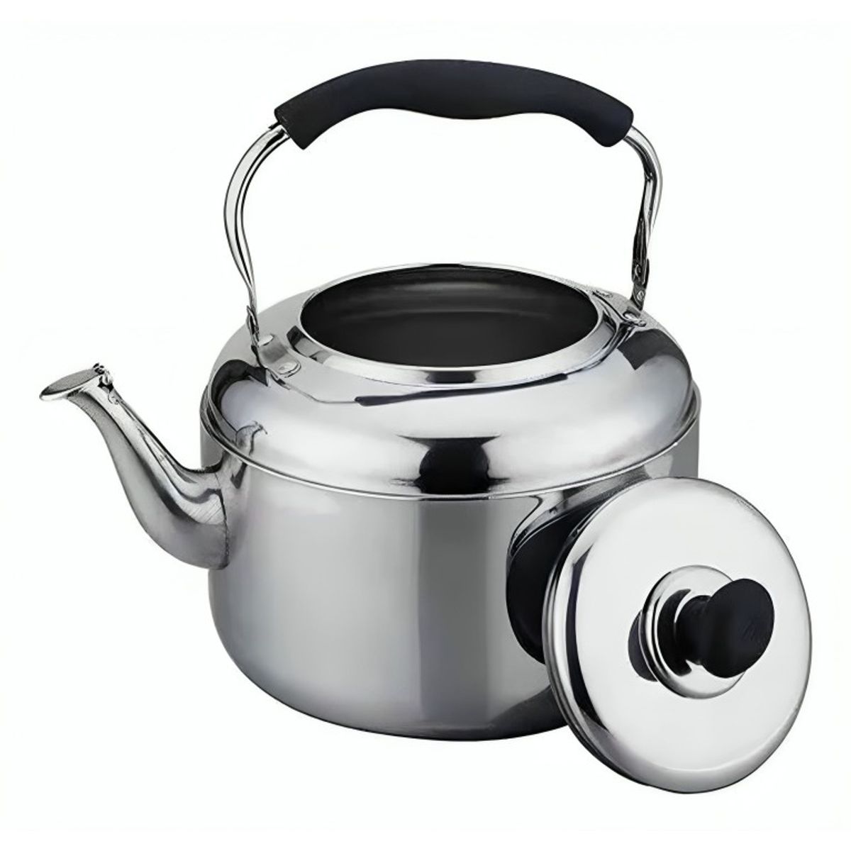 GENERICO - TETERA DE ALUMINIO MAGO NEGRO 18CM 2LT