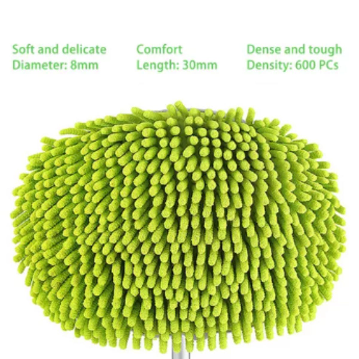 GENERICO - Cepillo Para Lavar Autos Mopa Limpiar El Cabello Suave