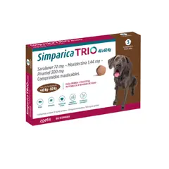 ZOETIS - Simparica Trio 40 a 60kg - 3 comprimidos