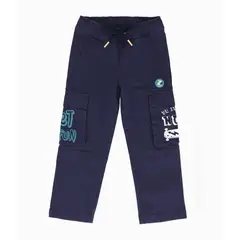4KIDS - Pantalón niño cargo azul marino 4 Kids