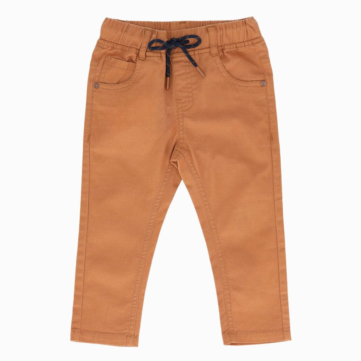 BLACK AND BLUE - Pantalón bebés básico camel Black and Blue