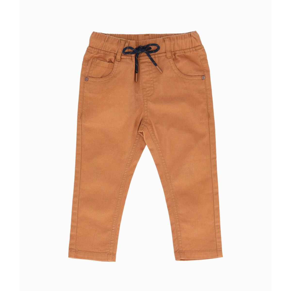 BLACK AND BLUE - Pantalón bebés básico camel Black and Blue