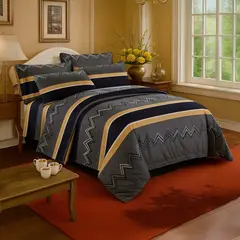 ARMONIA - Sábana 1.5 Plazas 800 Hilos Diseño Americano Clasic 805