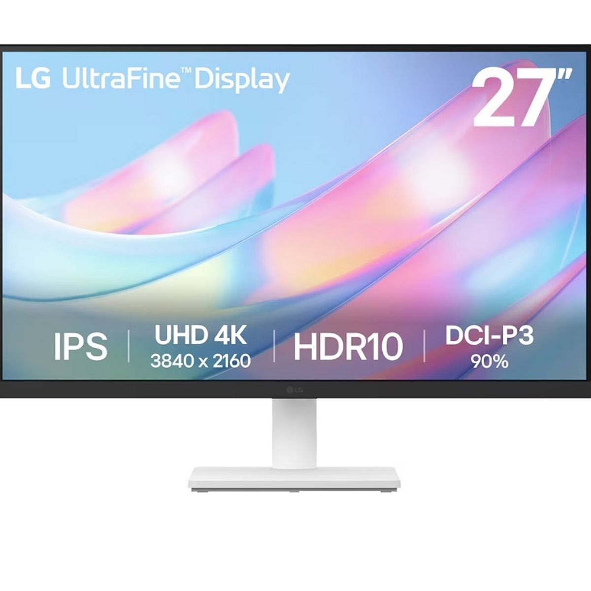 LG - Monitor LG Ultrafine 27" UHD D-Port,HDMI Plano