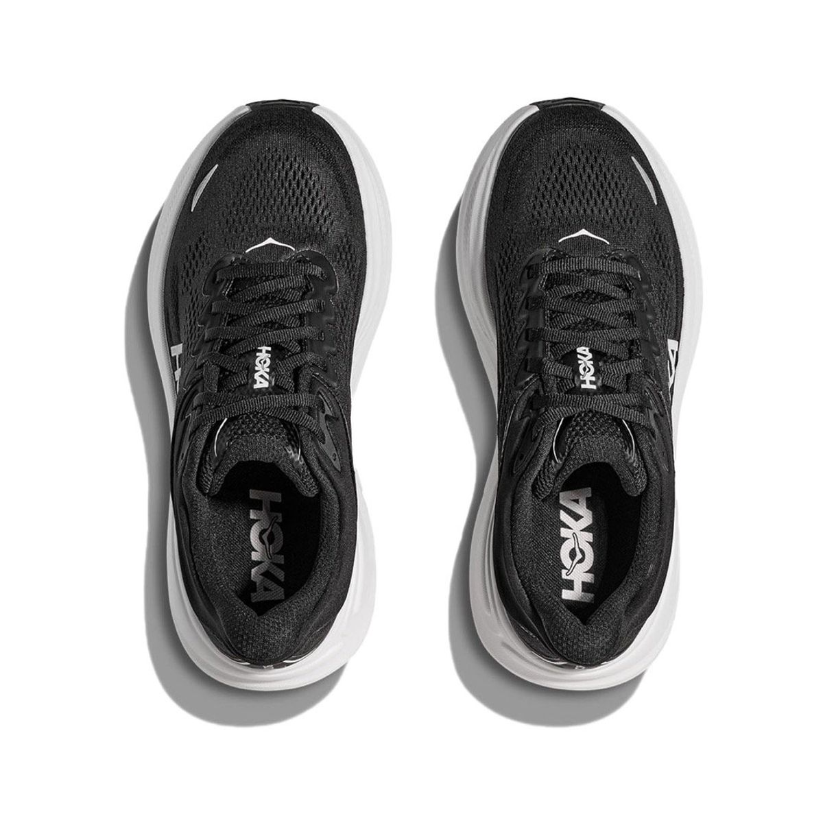 HOKA - Zapatillas Mujer Running Hoka Bondi 9 Black/White