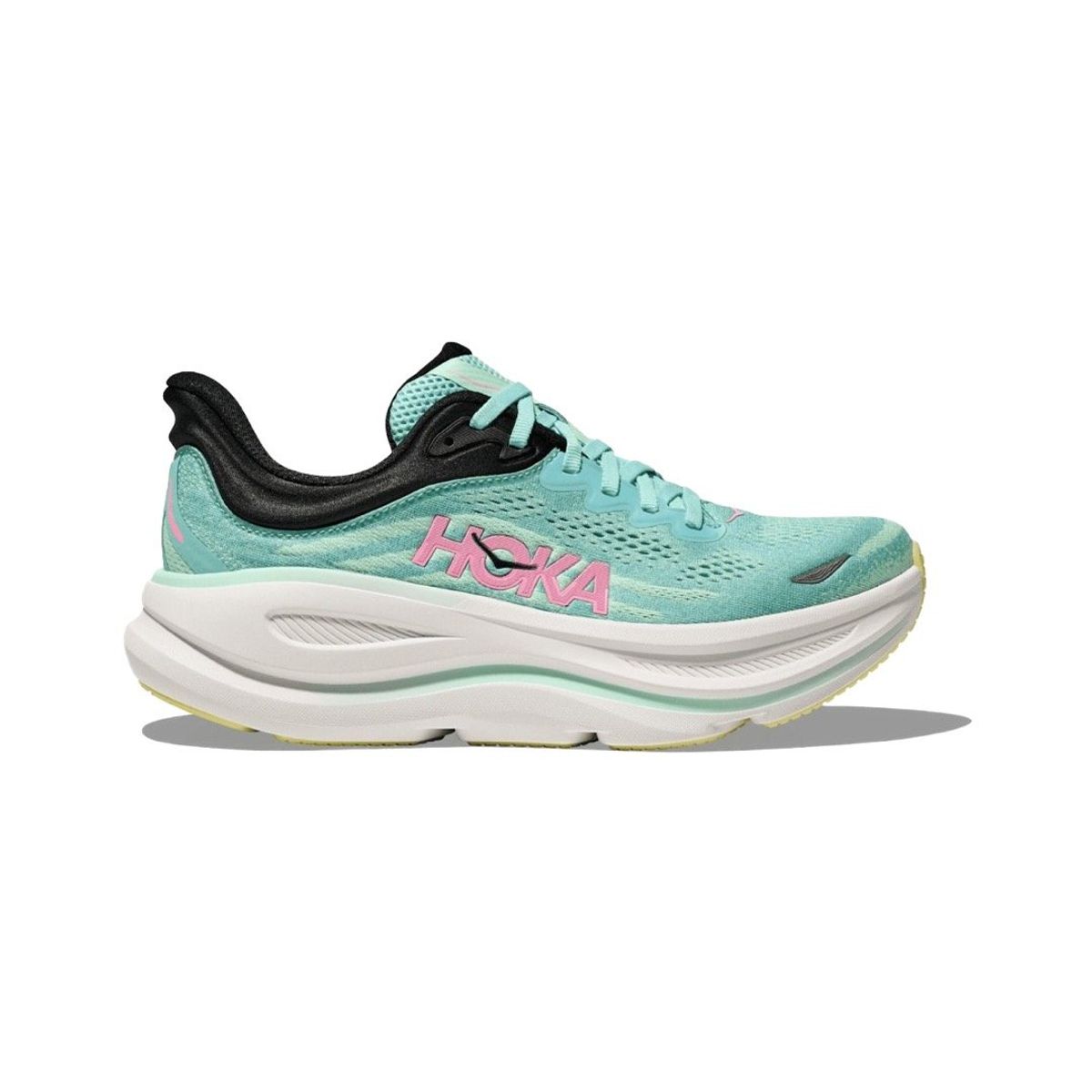 HOKA - Zapatillas Mujer Running Hoka Bondi 9 Blue Spark/Mint Fluorite