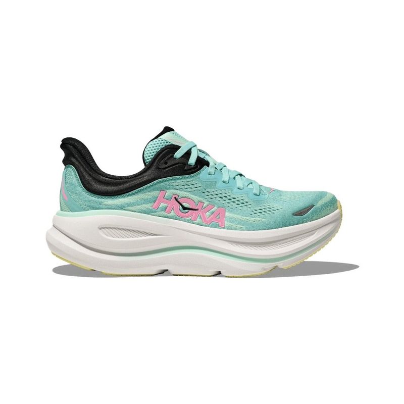 HOKA - Zapatillas Hoka Bondi 9 Mujer Blue Spark/Mint Fluorite