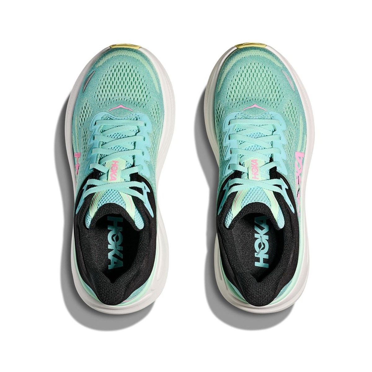 HOKA - Zapatillas Mujer Running Hoka Bondi 9 Blue Spark/Mint Fluorite
