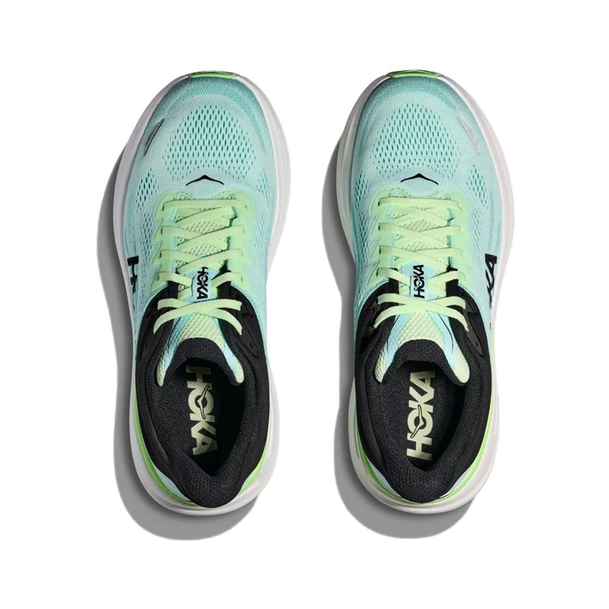 HOKA - Zapatillas Hombre Running Hoka Bondi 9 Luna Moth/Blue Spark