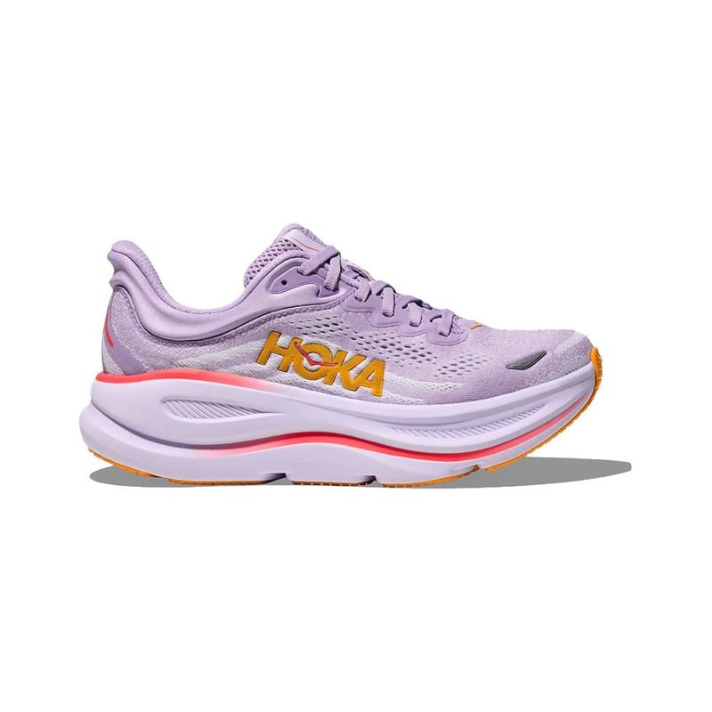 HOKA - Zapatillas Hoka Bondi 9 Mujer Aster Flower/Starligt Glow