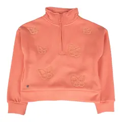 PILLIN - Polerón Niña Salmon PVB549-25SAL - Naranjo