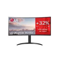 LG - Monitor Gamer UltraWide 34“ QHD 3440x1440 D-Port,HDMI Curvo 160Hz