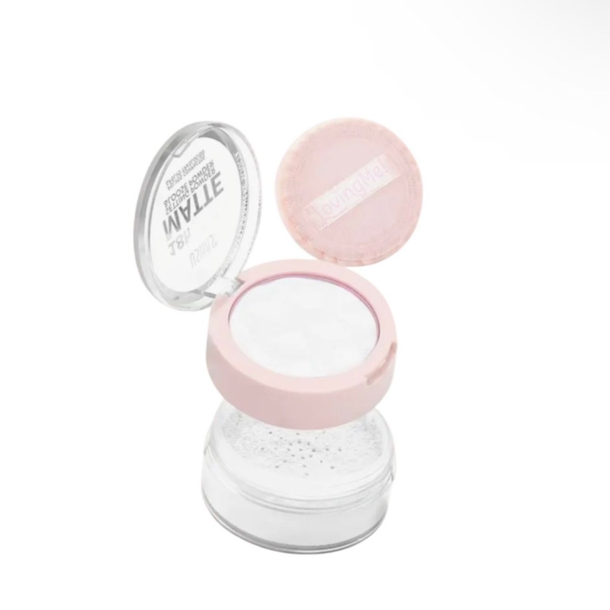 USHAS - Polvo Traslucido Suelto Y Compacto Dos En Uno