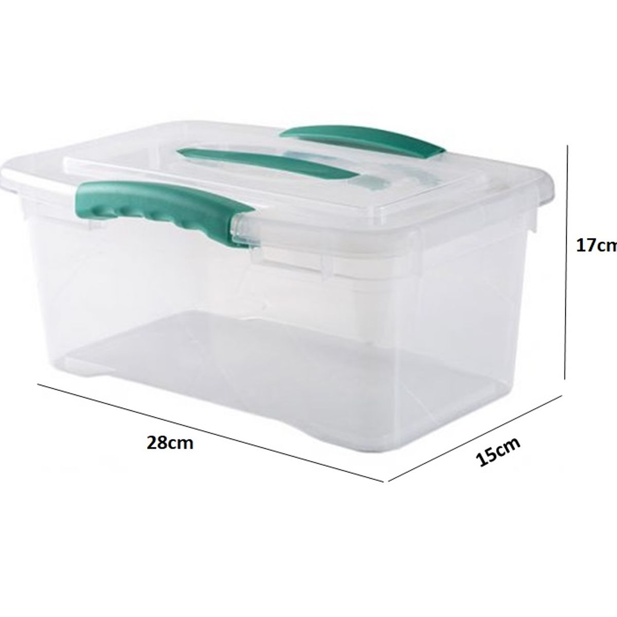 KENDY - Caja Rollbox Organizadora Multiuso 6lts Ctapa Y Manilla