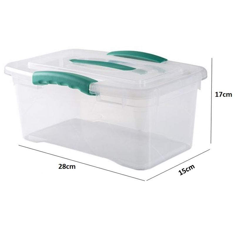 KENDY - Caja Rollbox Organizadora Multiuso 6lts Ctapa Y Manilla
