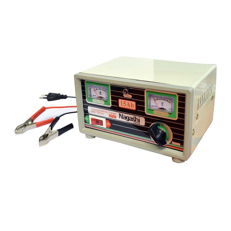 NAGASHI - CARGADOR DE BATERIA 6V12V NCB-17015A NAGASHI