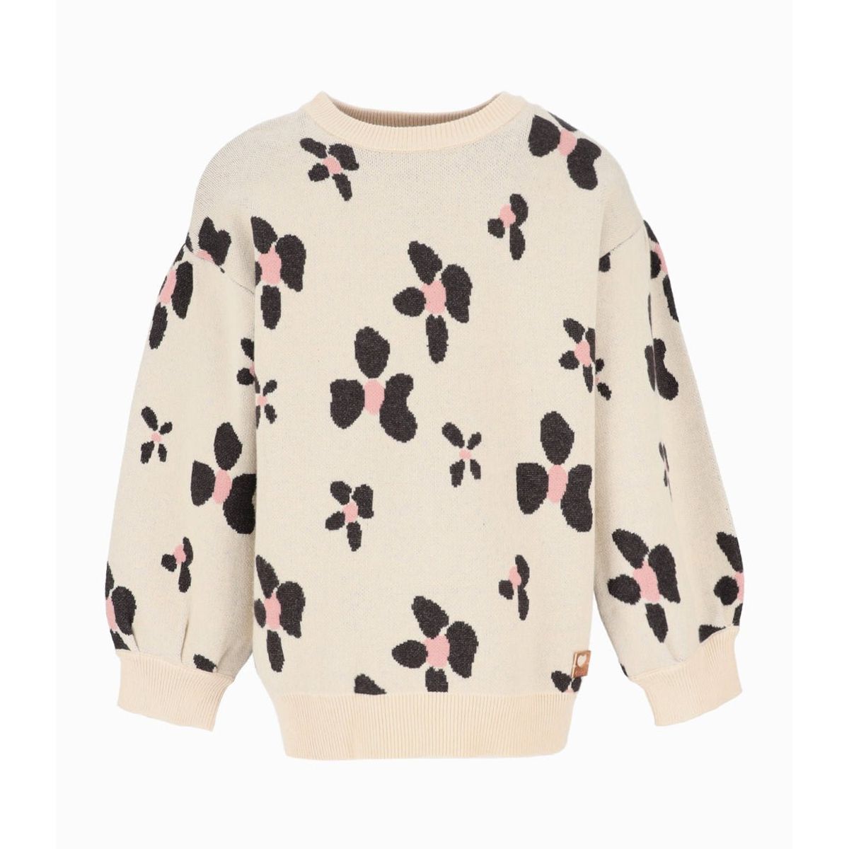 4KIDS - Chaleco niña con flores blanco 4 Kids