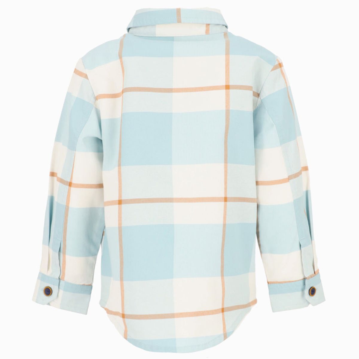 BLACK AND BLUE - Camisa bebés cuadrillé menta Black and Blue